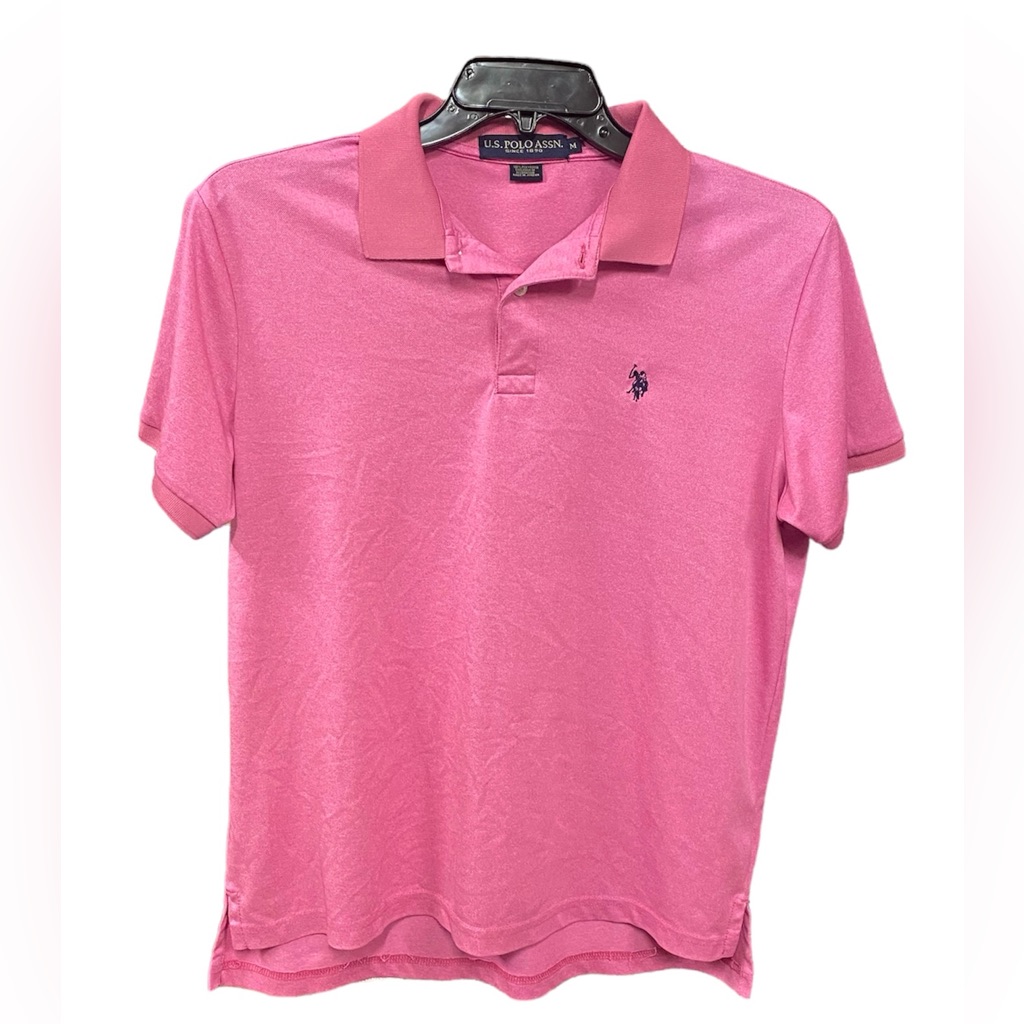 Us Polo Assn -Uspa- Men’s M Pink - 100% Polyester